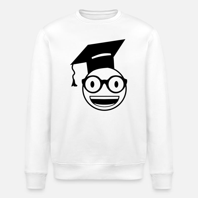 Nerd Student - Stanley/Stella Unisex Bio-Sweatshirt ROLLER - Weiß