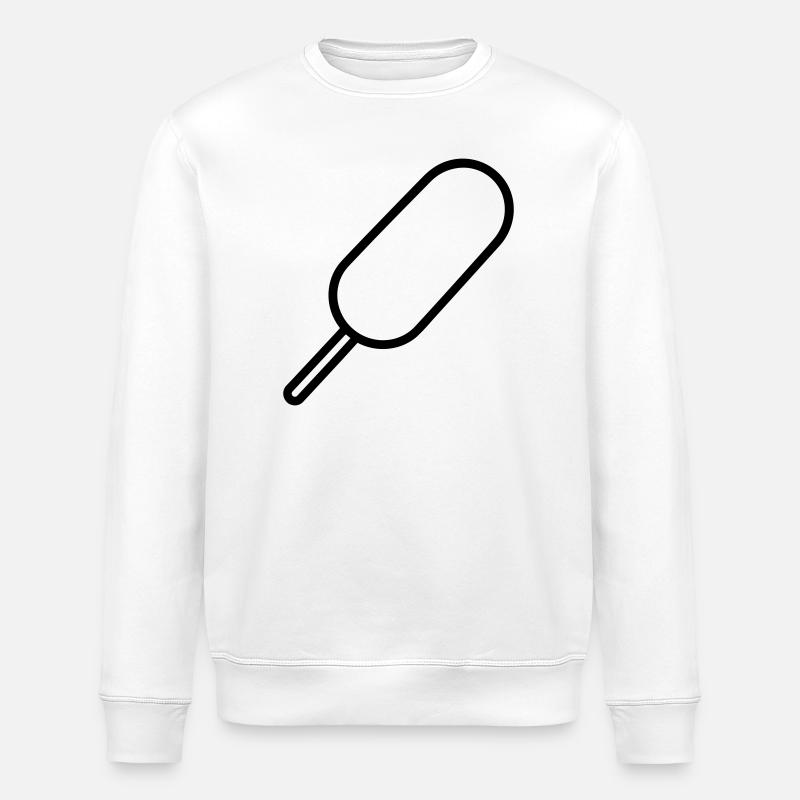 Corn Dog - Stanley/Stella Unisex Bio-Sweatshirt ROLLER - Weiß