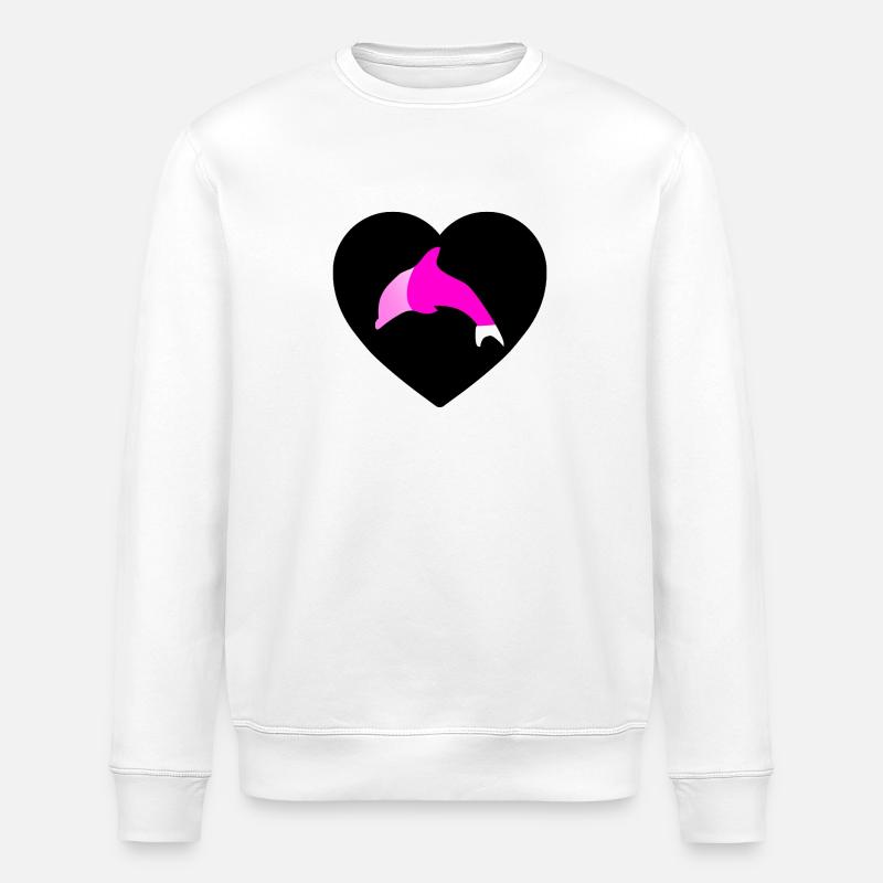 Dauphin - Sweat bio ROLLER Stanley/Stella Unisexe - blanc