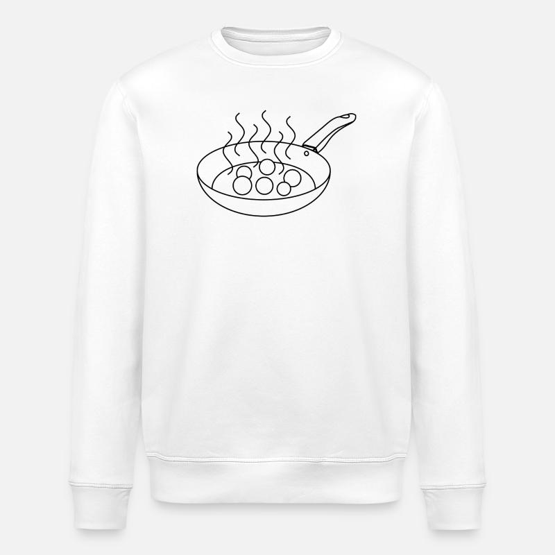 Boulettes - Sweat bio ROLLER Stanley/Stella Unisexe - blanc