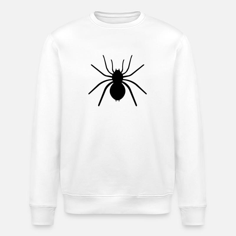 Spinne - Stanley/Stella Unisex Bio-Sweatshirt ROLLER - Weiß