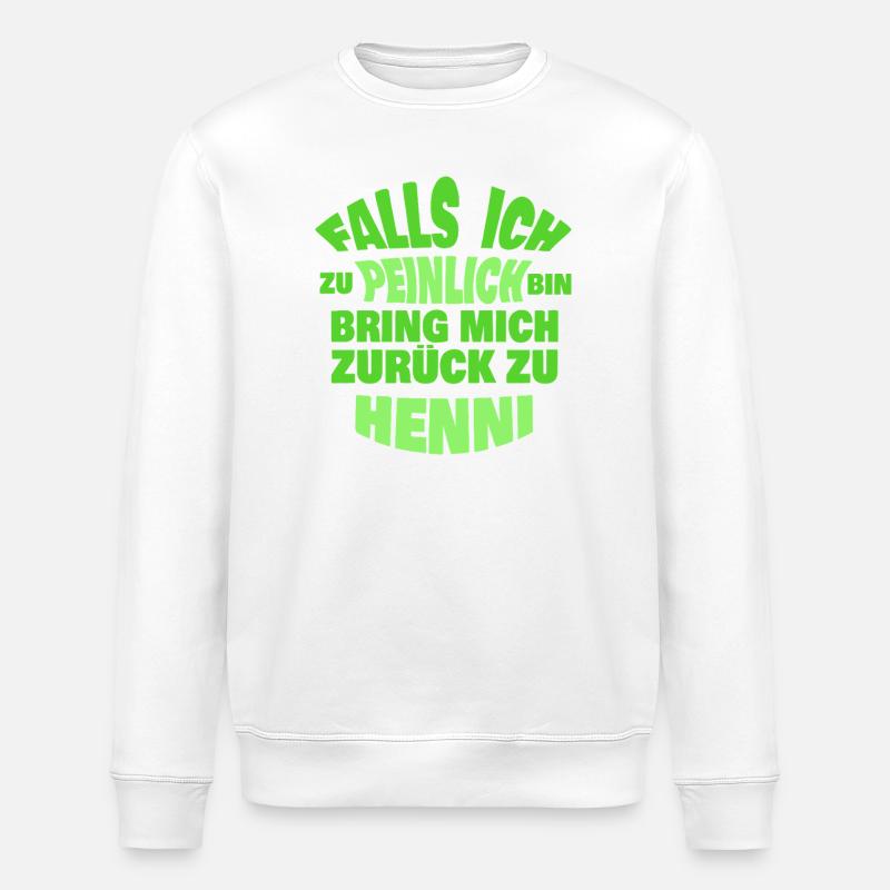 h - Sweat bio ROLLER Stanley/Stella Unisexe - blanc