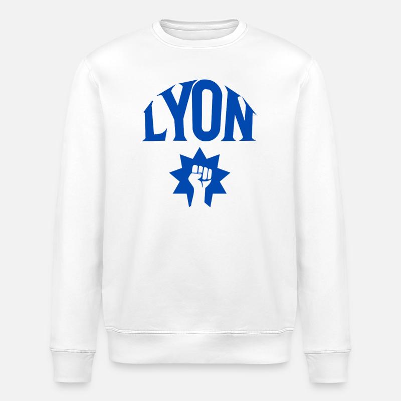Lyon - Stanley/Stella Unisex Bio-Sweatshirt ROLLER - Weiß