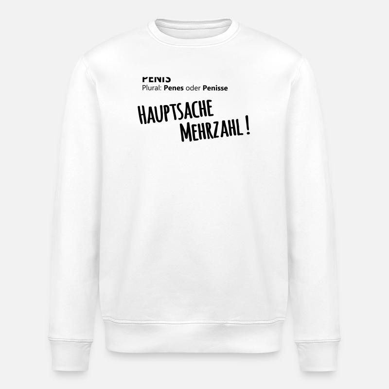 Penes - Stanley/Stella Unisex Bio-Sweatshirt ROLLER - Weiß