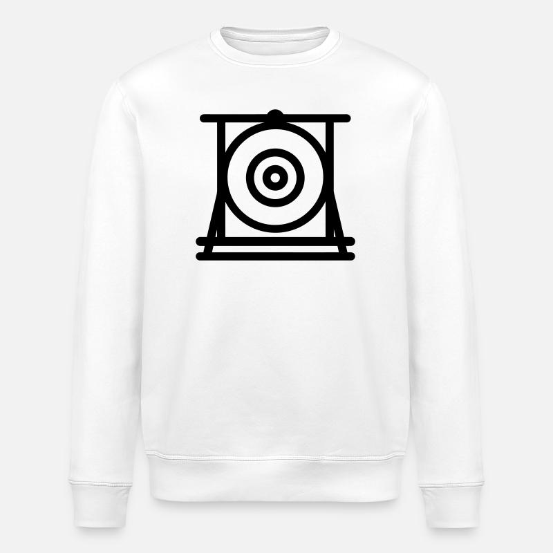 gong - Sweat bio ROLLER Stanley/Stella Unisexe - blanc