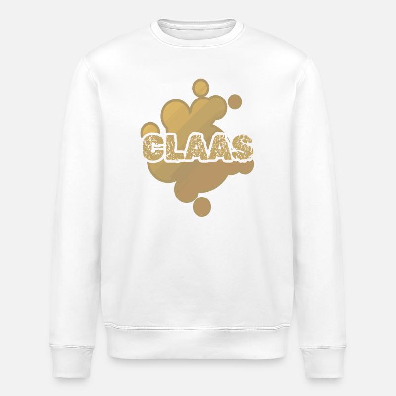 Claas - Sweat bio ROLLER Stanley/Stella Unisexe - blanc