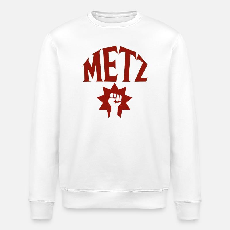 Metz - Stanley/Stella Unisex Bio-Sweatshirt ROLLER - Weiß