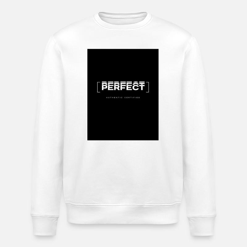 Typographie parfaite des bugs - Sweat bio ROLLER Stanley/Stella Unisexe - blanc