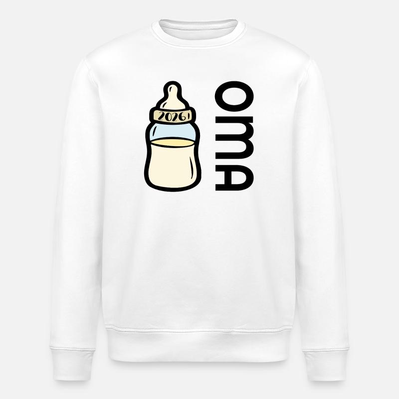 Bébé 2026 - Devenir grand-mère - Sweat bio ROLLER Stanley/Stella Unisexe - blanc