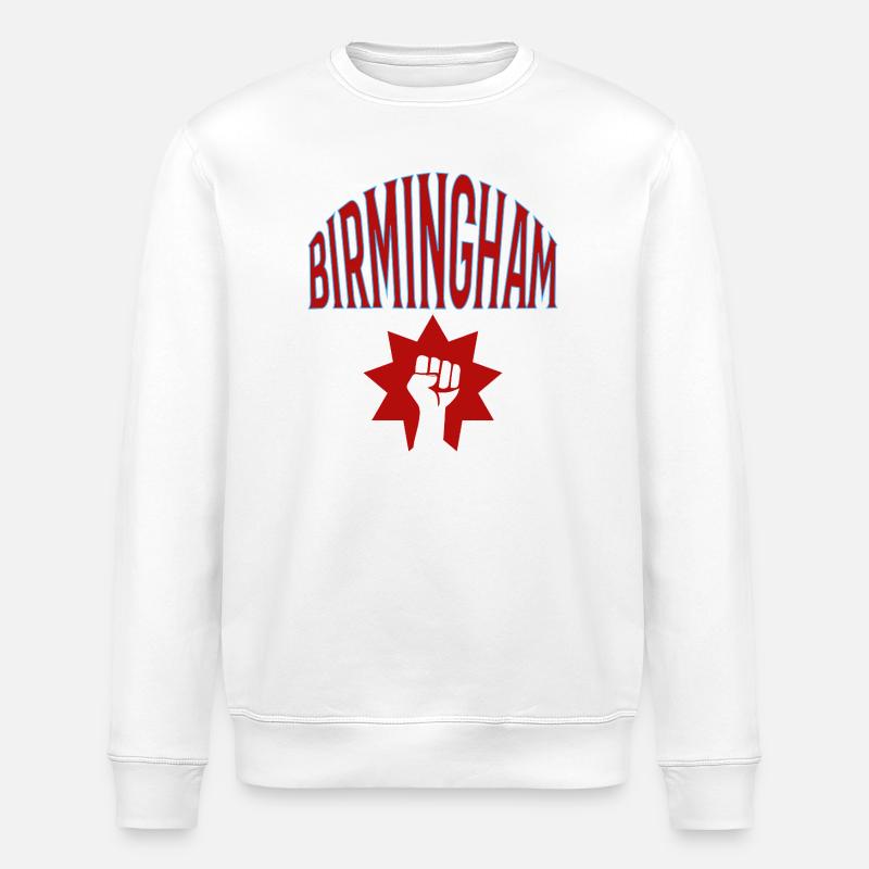 Birmingham - Sweat bio ROLLER Stanley/Stella Unisexe - blanc