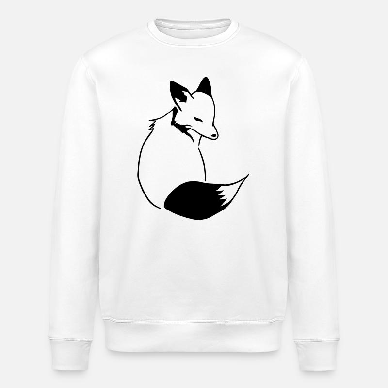 Fox Comic : intelligent, style Foxy & Manga - Sweat bio ROLLER Stanley/Stella Unisexe - blanc
