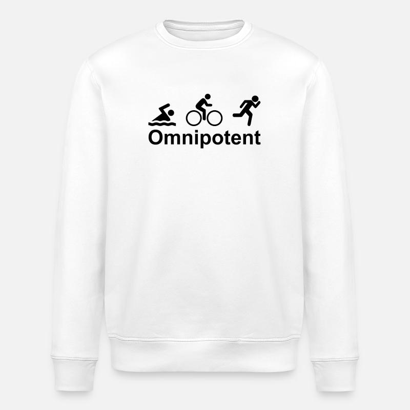 Omnipotent - Stanley/Stella Unisex Bio-Sweatshirt ROLLER - Weiß