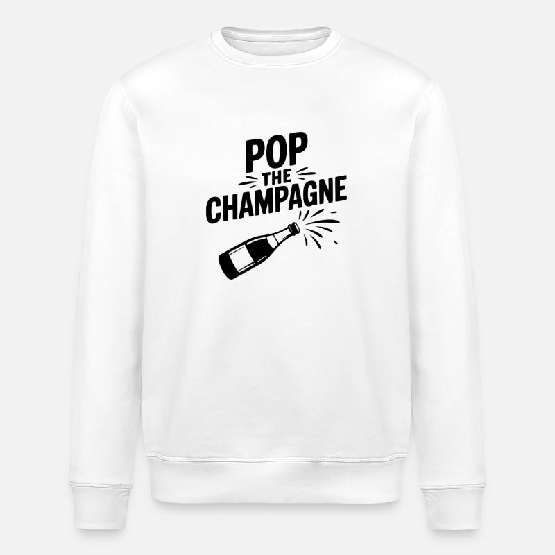 Faites éclater le - Sweat bio ROLLER Stanley/Stella Unisexe - blanc
