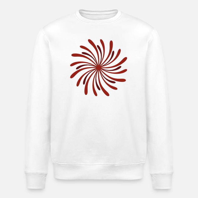 Feuerwerk - Stanley/Stella Unisex Bio-Sweatshirt ROLLER - Weiß