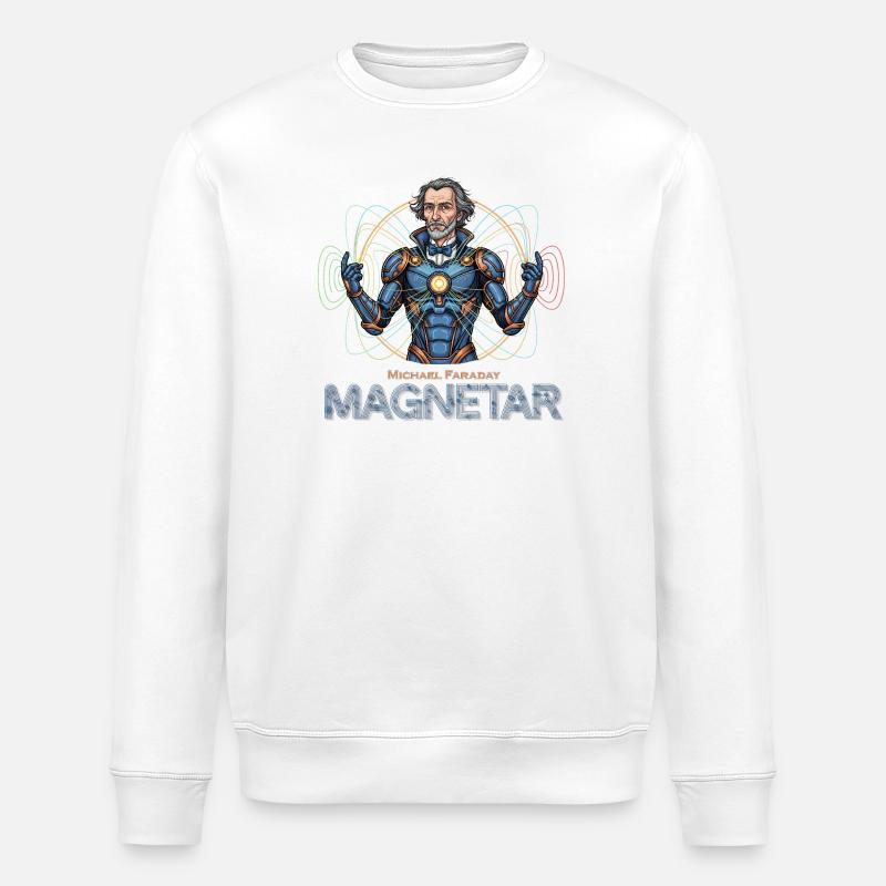 Faraday Magnetar en Armure - Sweat bio ROLLER Stanley/Stella Unisexe - blanc