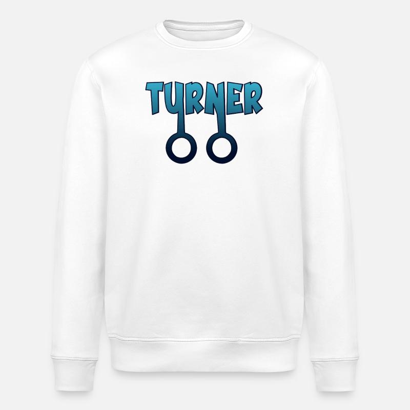 Turnen Turner Turnringe - Stanley/Stella Unisex Bio-Sweatshirt ROLLER - Weiß