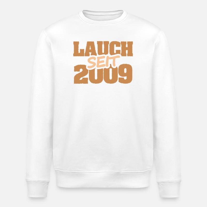 Lach since 2009 - Stanley/Stella ROLLER Unisex Organic Sweatshirt - white