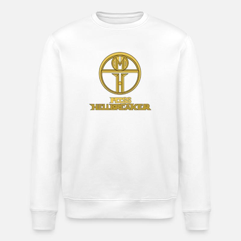 MISSHELLBREAKER-Logo 2 - Stanley/Stella Unisex Bio-Sweatshirt ROLLER - Weiß