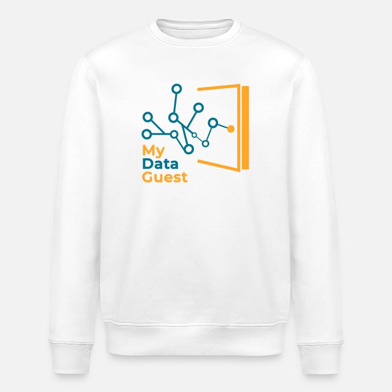 My Data Guest - Stanley/Stella ROLLER Unisex Organic Sweatshirt - white