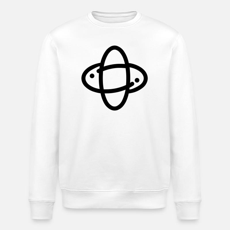 gravité - Sweat bio ROLLER Stanley/Stella Unisexe - blanc