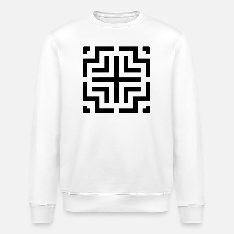 escape game - Sweat bio ROLLER Stanley/Stella Unisexe - blanc