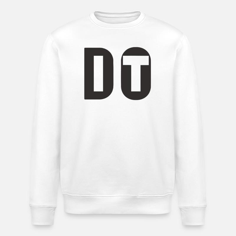 Do It Dont Quit Dark - Stanley/Stella Unisex Bio-Sweatshirt ROLLER - Weiß