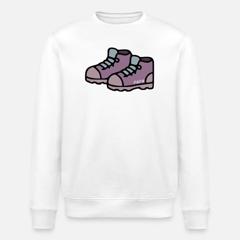 Chaussures de randonnée Papa - Sweat bio ROLLER Stanley/Stella Unisexe - blanc