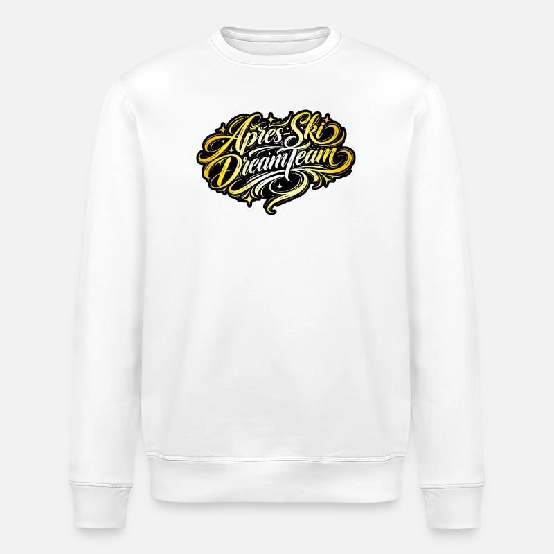 Apres Ski Dream Team - Stanley/Stella Unisex Bio-Sweatshirt ROLLER - Weiß