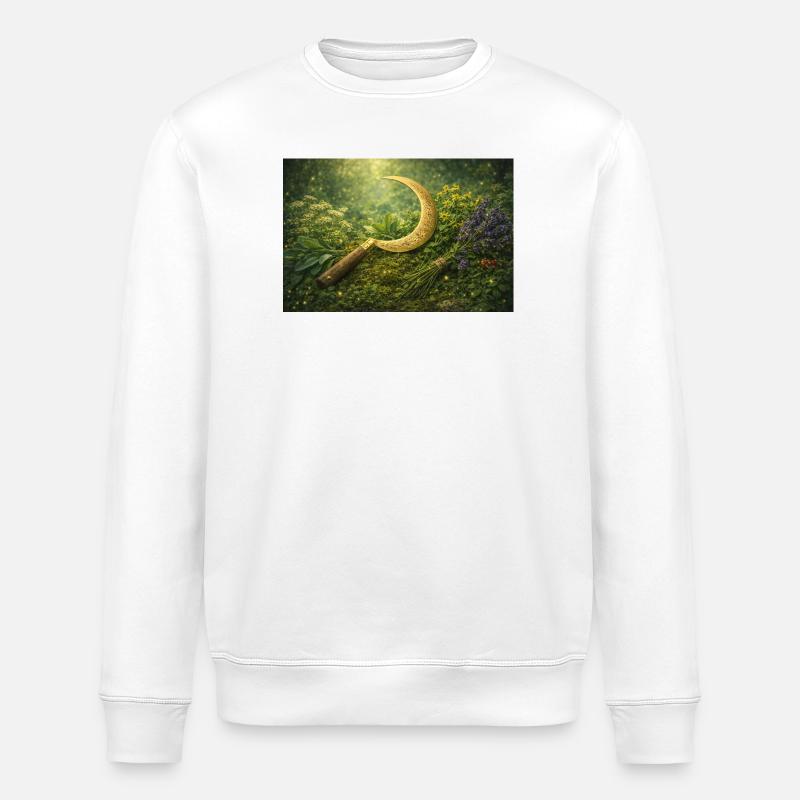 Kräuterkraft - Stanley/Stella Unisex Bio-Sweatshirt ROLLER - Weiß