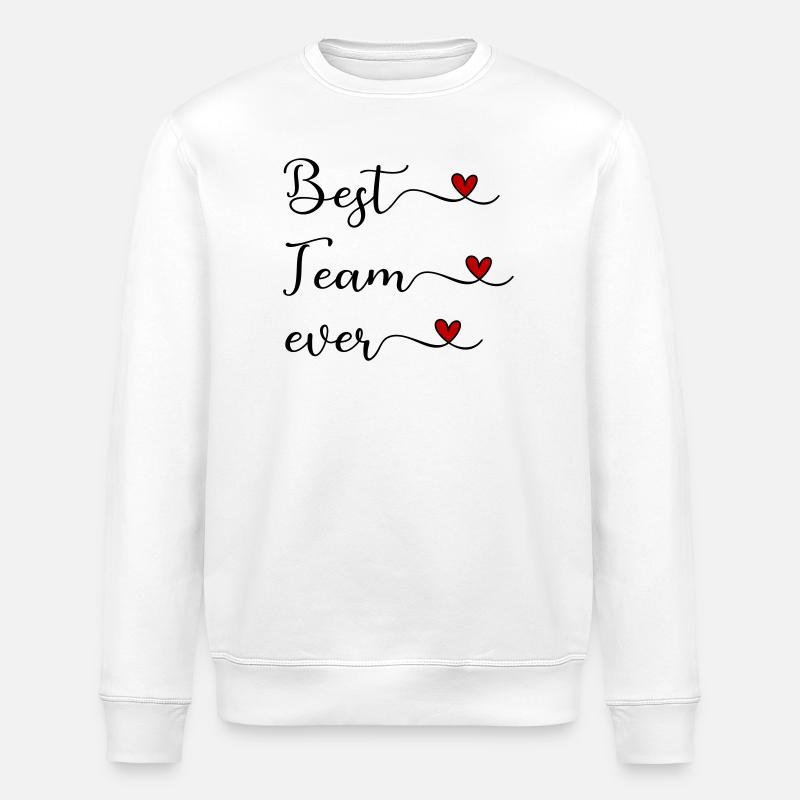 Team - Stanley/Stella Unisex Bio-Sweatshirt ROLLER - Weiß