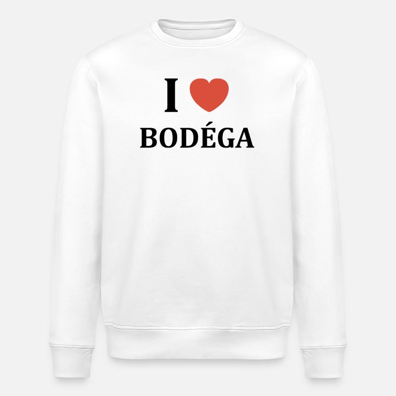 Bodéga - Sweat bio ROLLER Stanley/Stella Unisexe - blanc