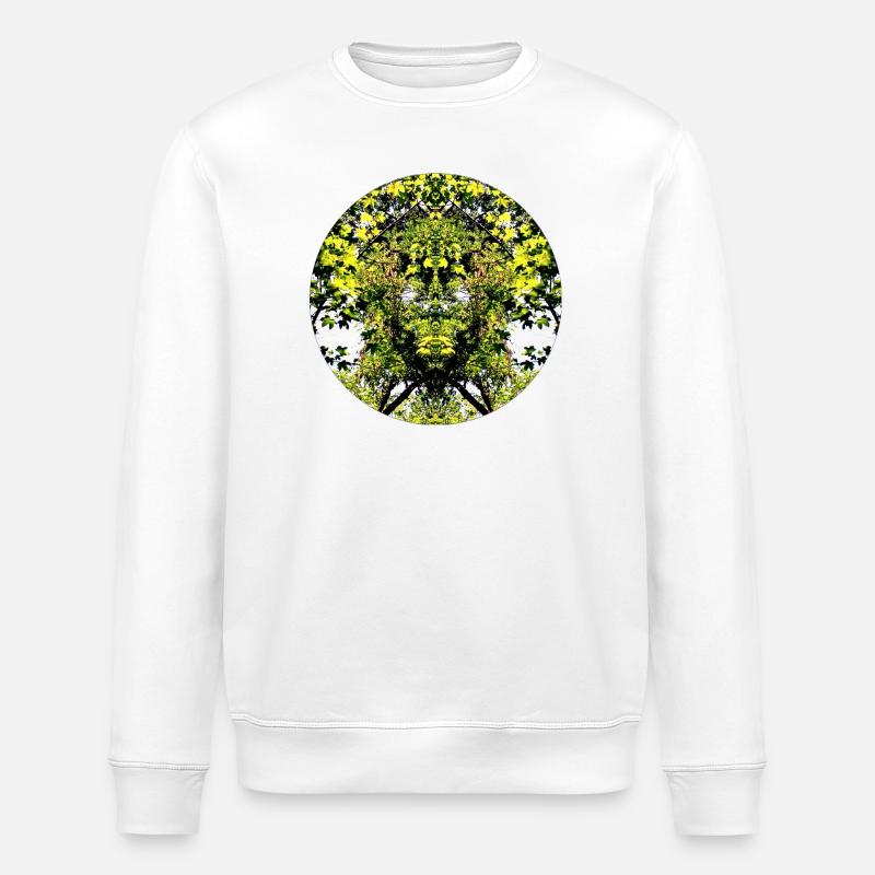 Créature de la nature des arbres - Sweat bio ROLLER Stanley/Stella Unisexe - blanc