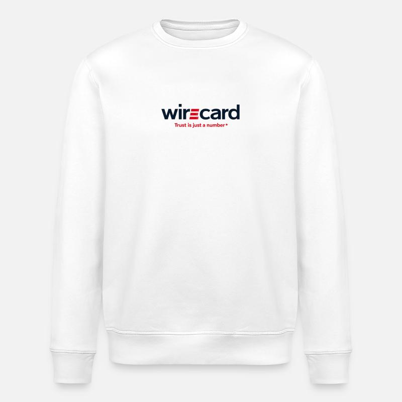 Devise de la satire de WireCard - Sweat bio ROLLER Stanley/Stella Unisexe - blanc