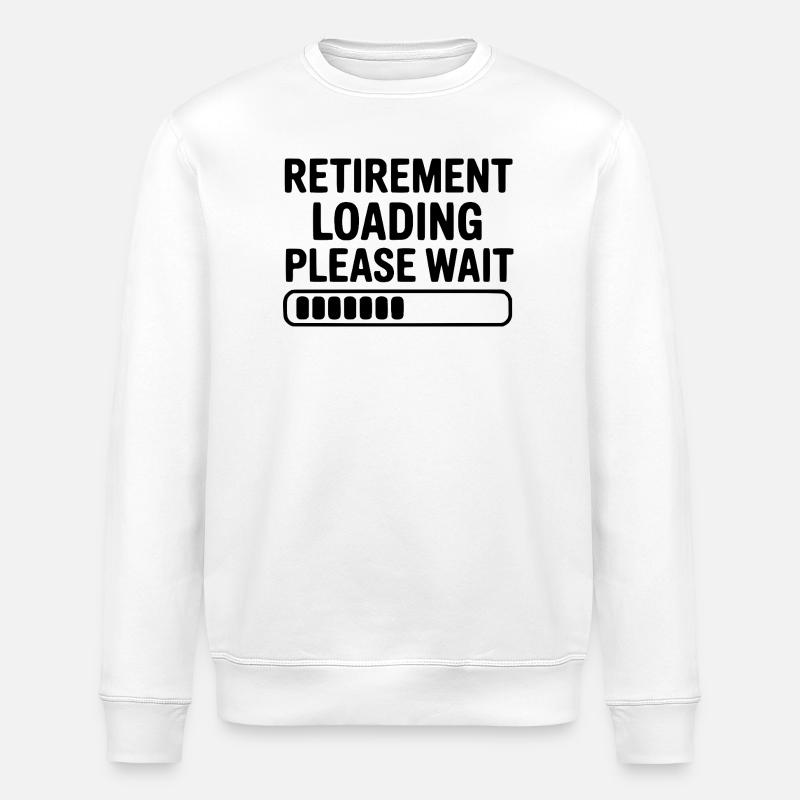 Ruhestand laden Bitte warten Sie - Stanley/Stella Unisex Bio-Sweatshirt ROLLER - Weiß