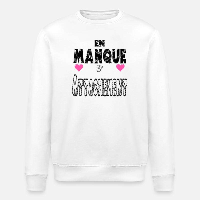 Mangelnde Bindung - Stanley/Stella Unisex Bio-Sweatshirt ROLLER - Weiß