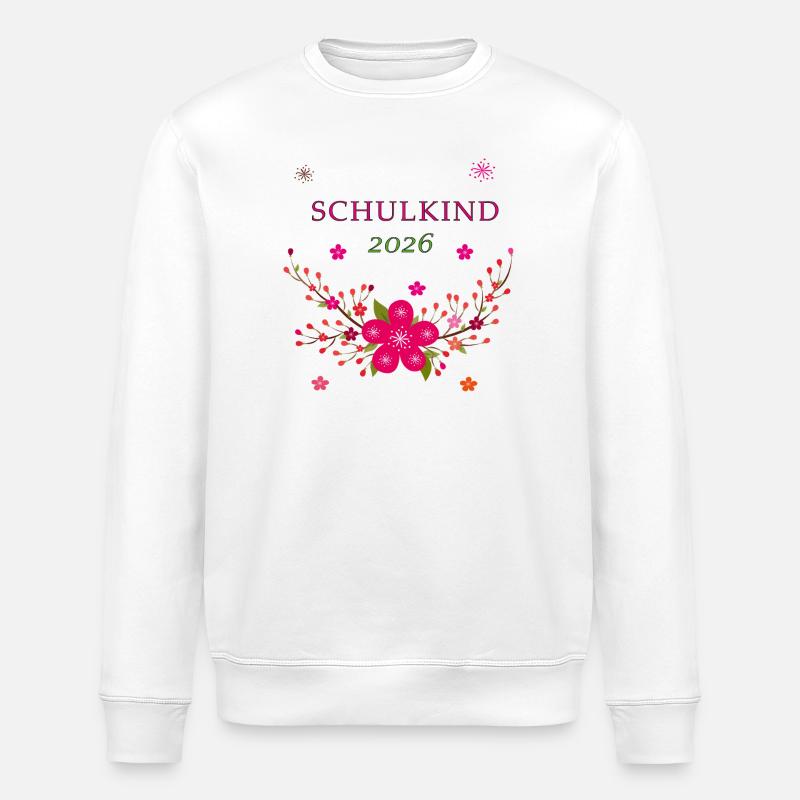 Écolier 2026 - Sweat bio ROLLER Stanley/Stella Unisexe - blanc