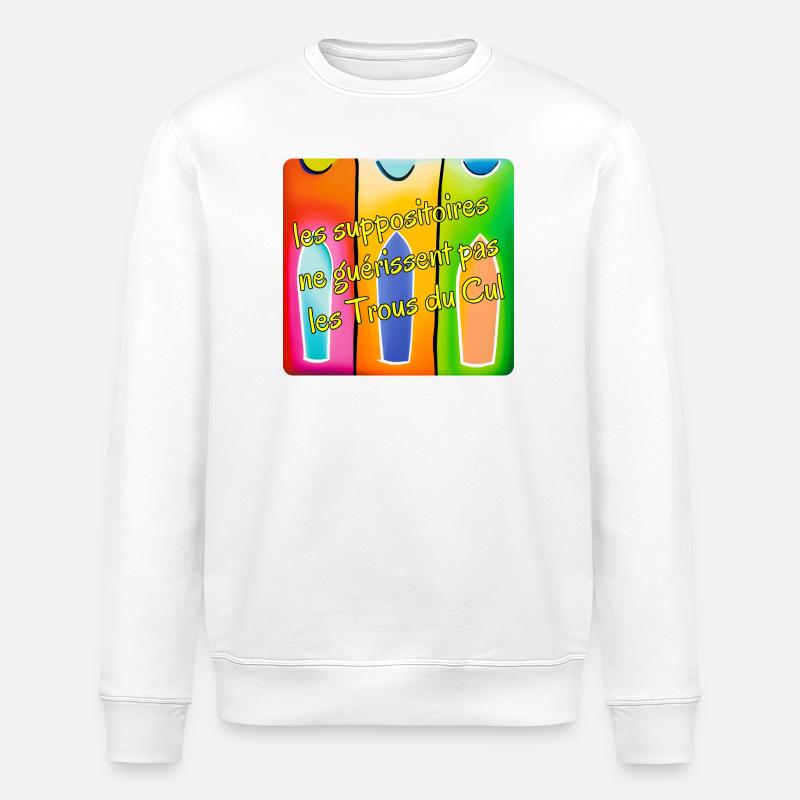 Suppo.FR - Sweat bio ROLLER Stanley/Stella Unisexe - blanc