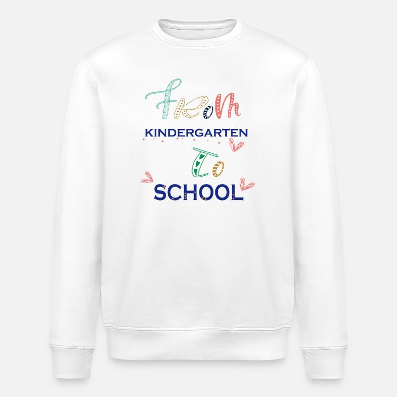 Kindergarten  - Stanley/Stella Unisex Bio-Sweatshirt ROLLER - Weiß