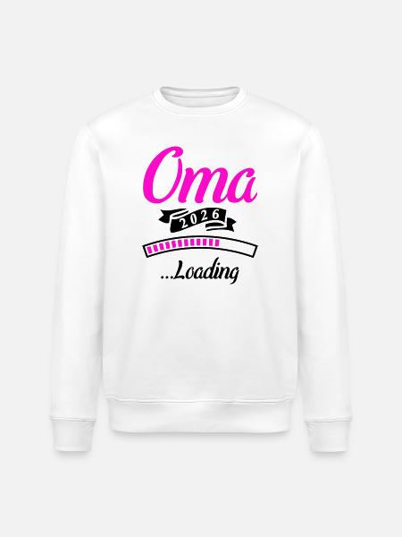 Oma 2026 Loading - Stanley/Stella Unisex Bio-Sweatshirt ROLLER - Weiß
