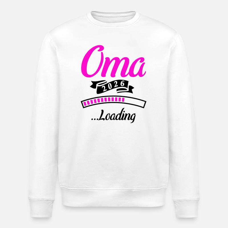 Oma 2026 Loading  - Stanley/Stella Unisex Bio-Sweatshirt ROLLER - Weiß