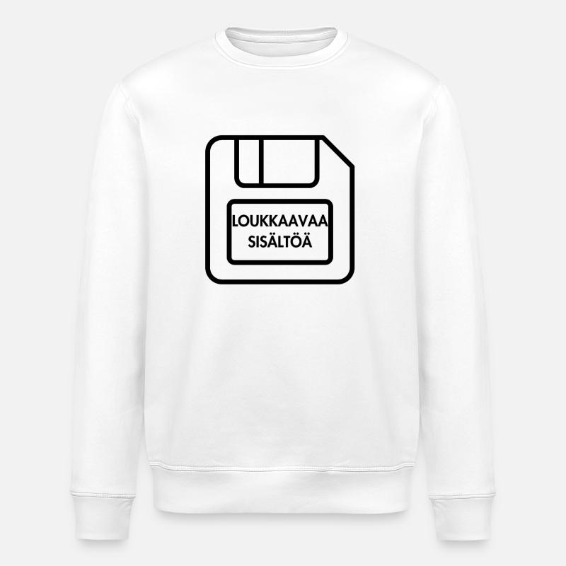 Anstößige Inhalte - Stanley/Stella Unisex Bio-Sweatshirt ROLLER - Weiß