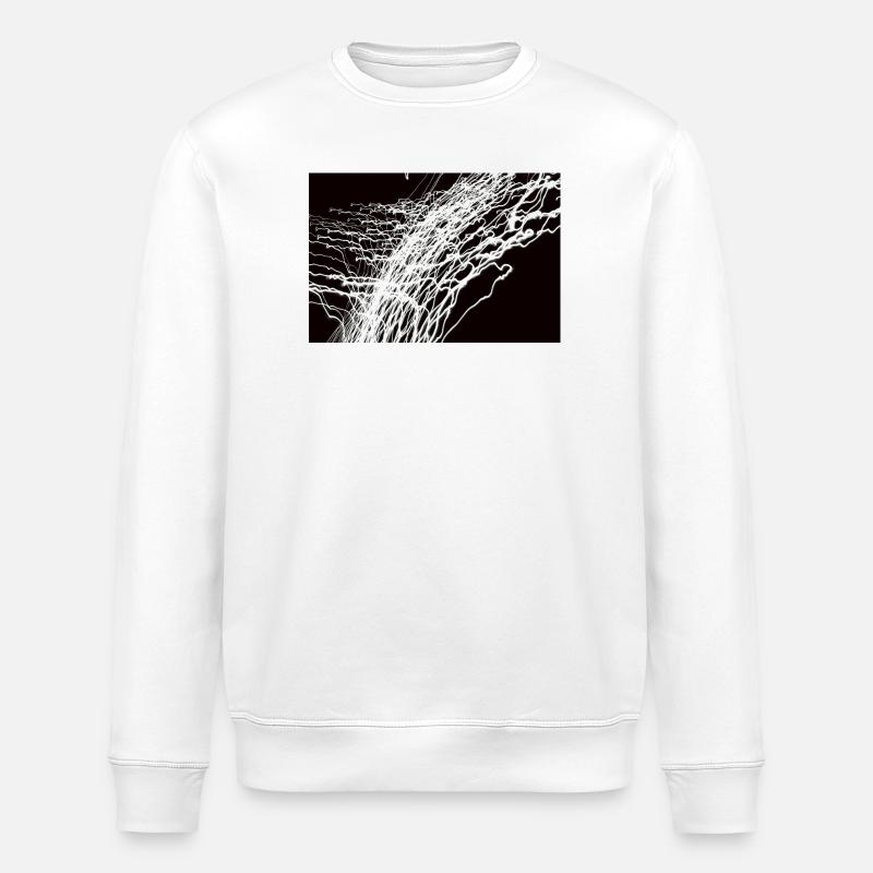 Lichtspiele 1 - Stanley/Stella Unisex Bio-Sweatshirt ROLLER - Weiß