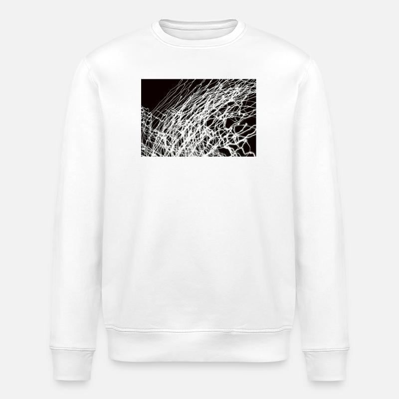 Lichtspiele 3 - Stanley/Stella ROLLER Unisex Organic Sweatshirt - white