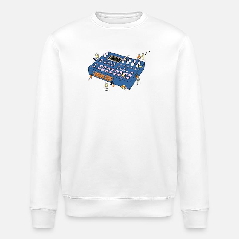 Mixing console - Stanley/Stella Unisex Bio-Sweatshirt ROLLER - Weiß
