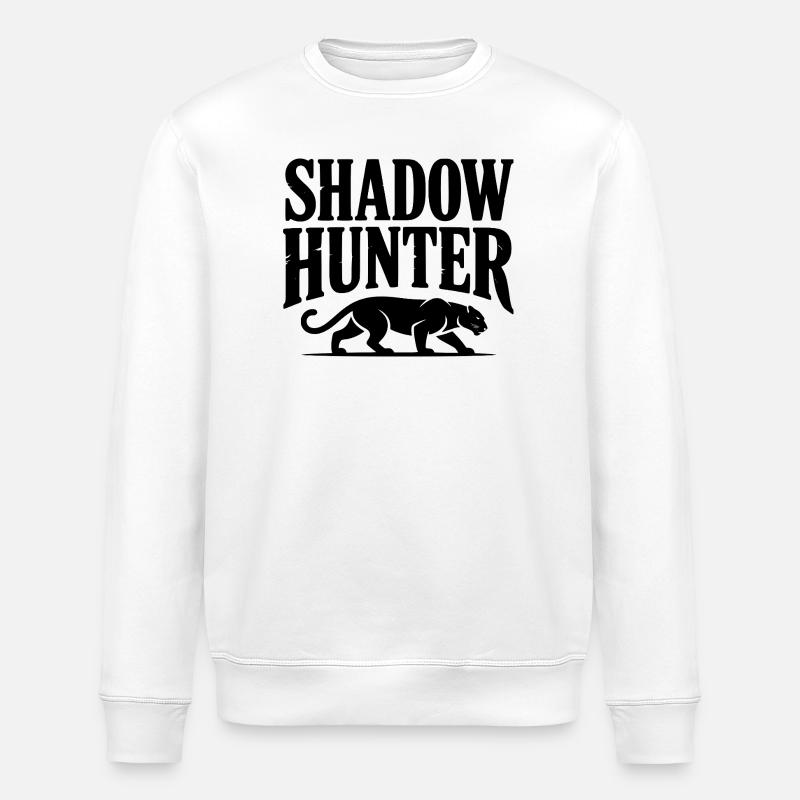 Shadow Hunter - Stanley/Stella ROLLER Unisex Organic Sweatshirt - white