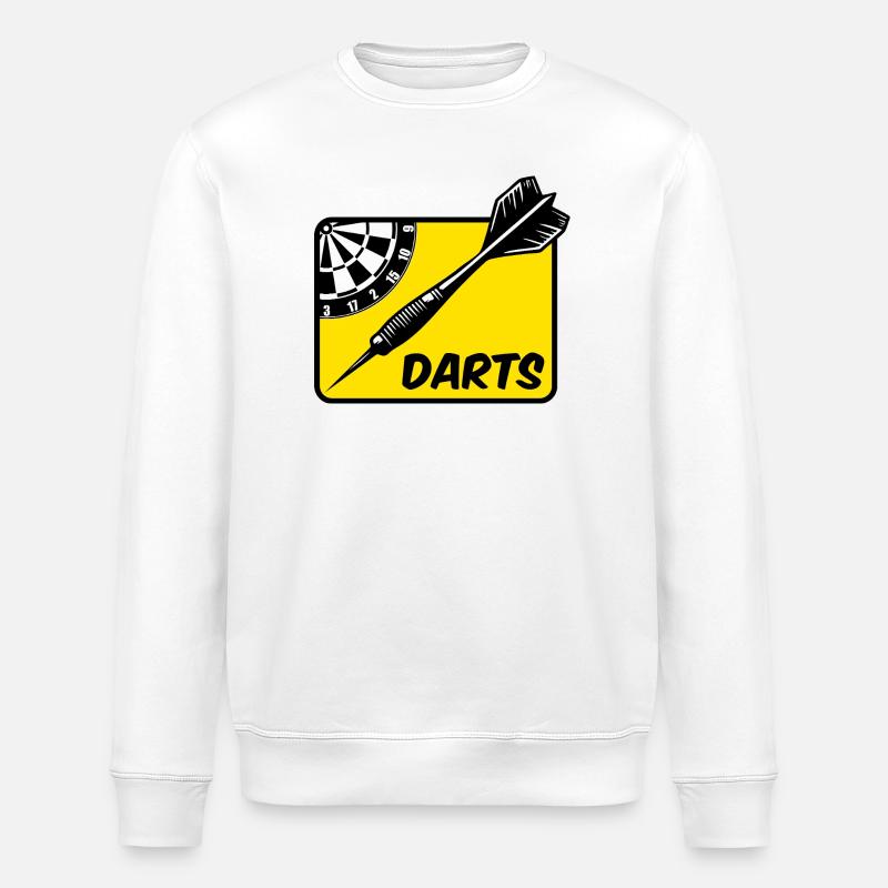 Darts,DartsDARTS - Stanley/Stella ROLLER Unisex Organic Sweatshirt - white
