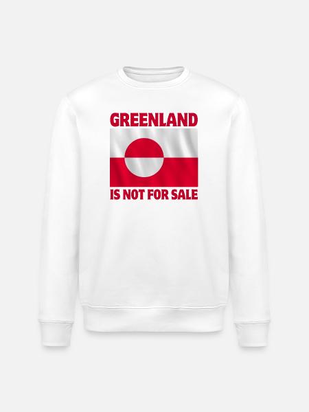 Greenland, Greenland, Arctic, Nuuk - Stanley/Stella ROLLER Unisex Organic Sweatshirt - white