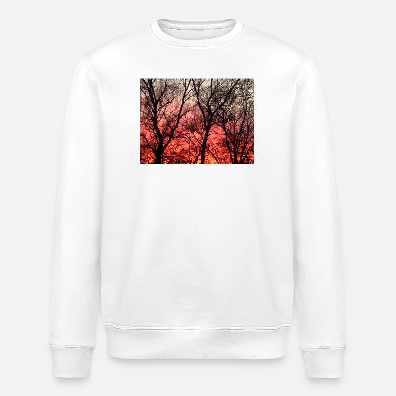 Abendrot_1 - Sweat bio ROLLER Stanley/Stella Unisexe - blanc