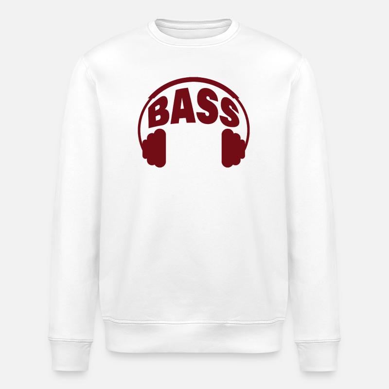 Basse - Sweat bio ROLLER Stanley/Stella Unisexe - blanc