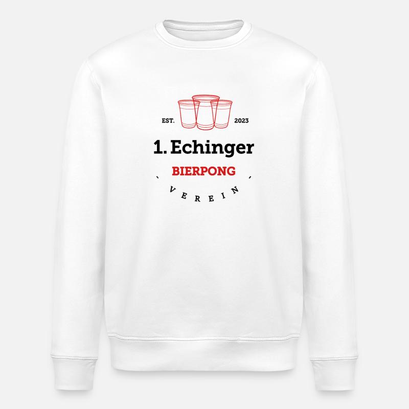 1. Logo EBV complet - Sweat bio ROLLER Stanley/Stella Unisexe - blanc